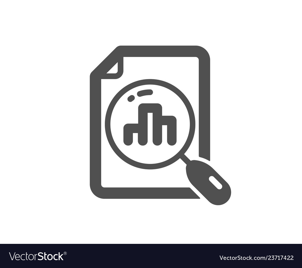 Analytics graph icon column chart sign growth vector image Analytics graph icon column chart sign growth