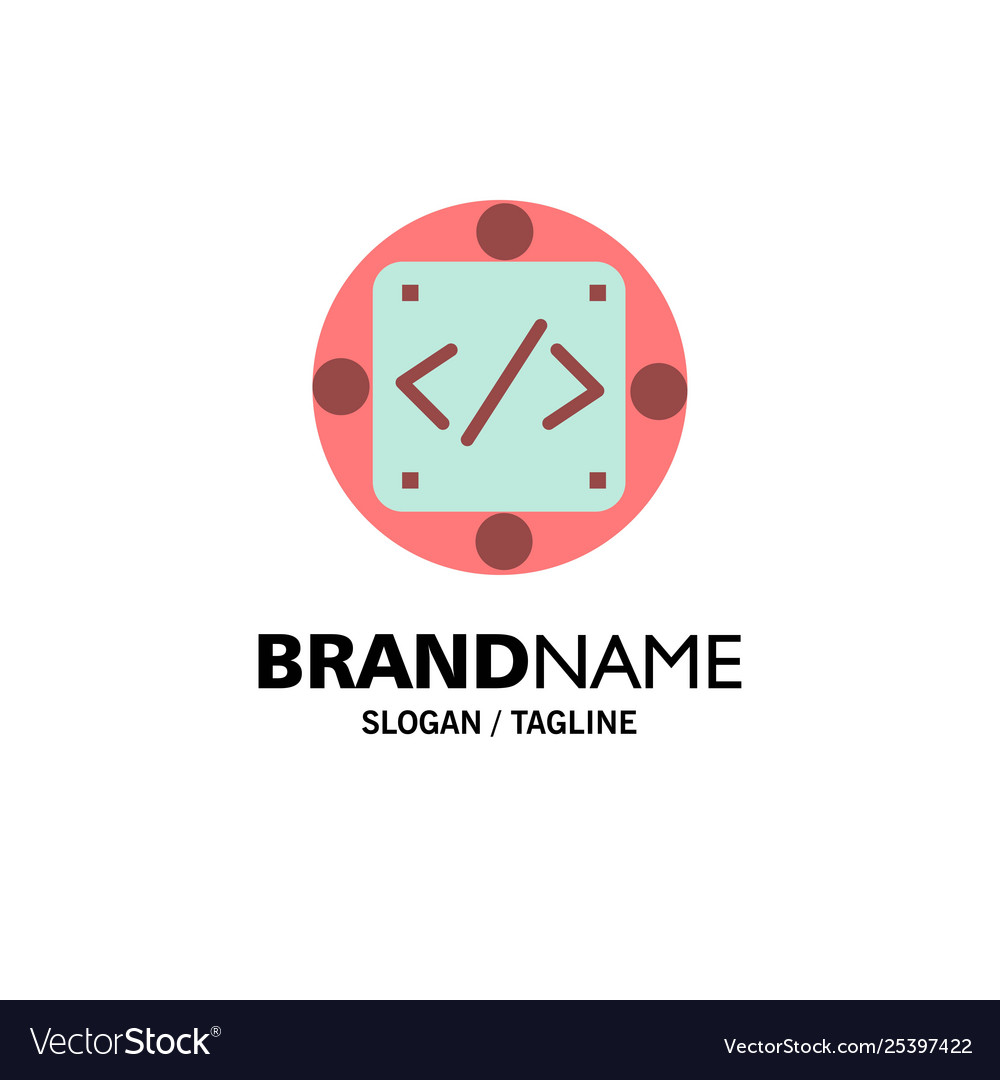 Code custom implementation management product vector image Code custom implementation management product