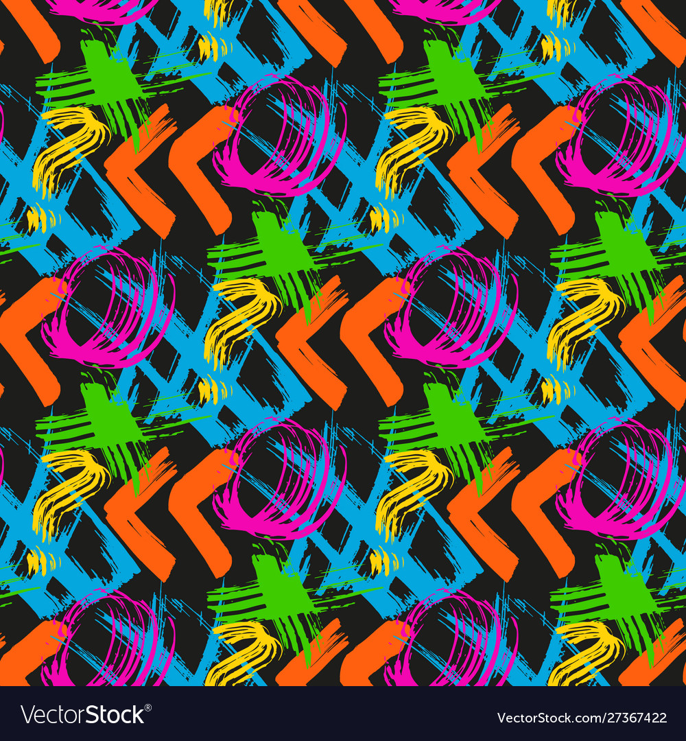 Color abstract seamless quality pattern Vector Image Color abstract seamless quality pattern