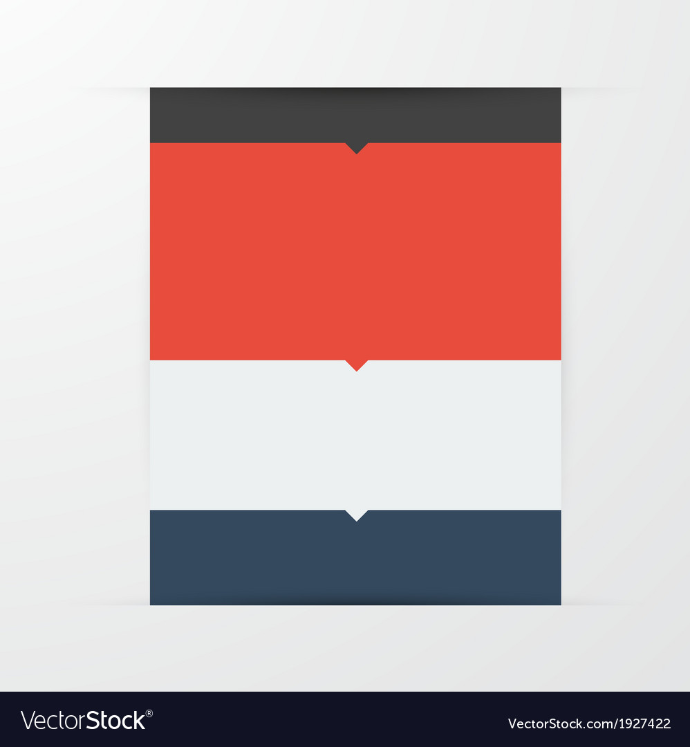 Flat design background and color