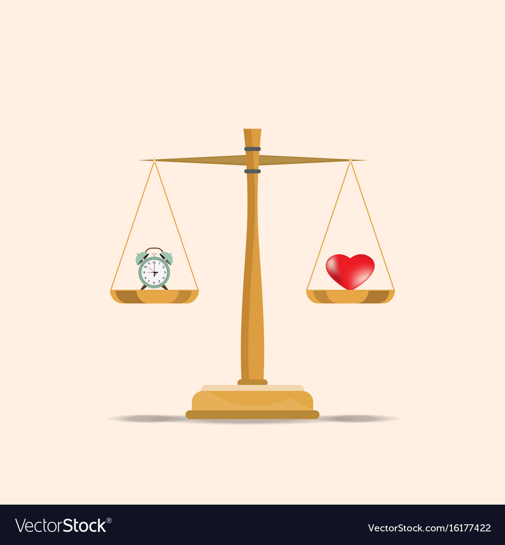 Heart and Clock Scales