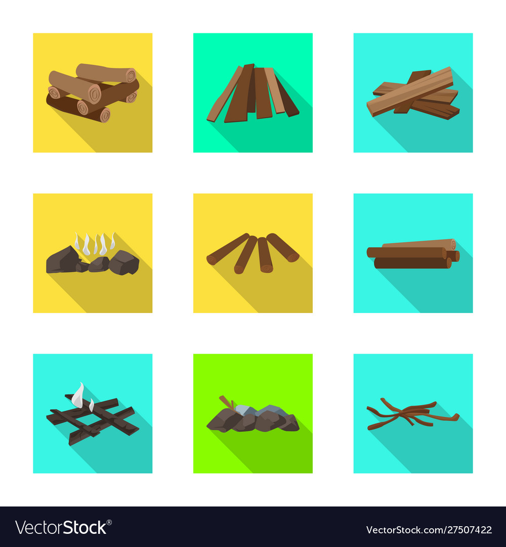 Material and logging sign vector image Material and logging sign