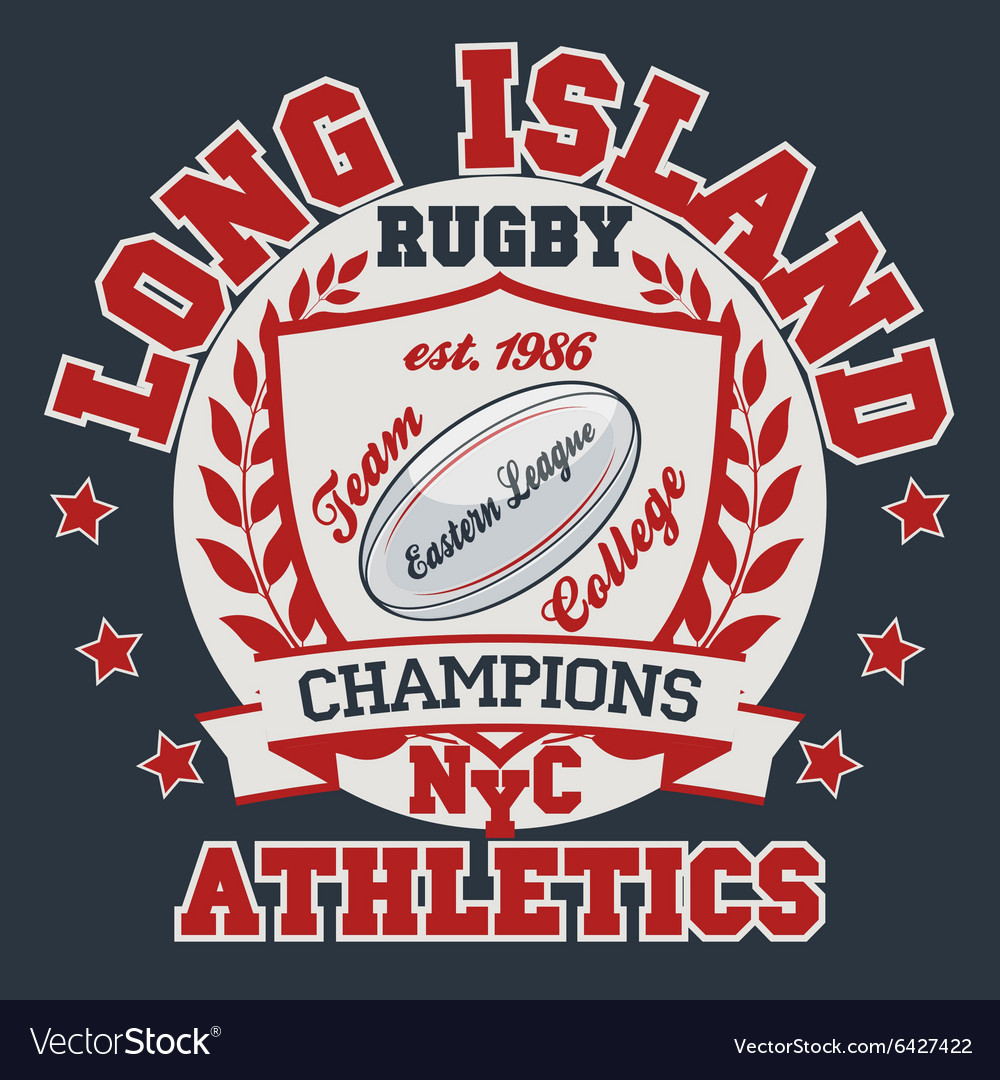 rugby shirt vector