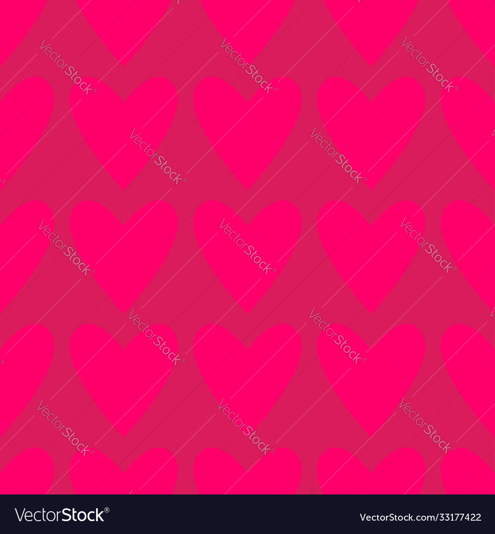 Seamless hearts pattern