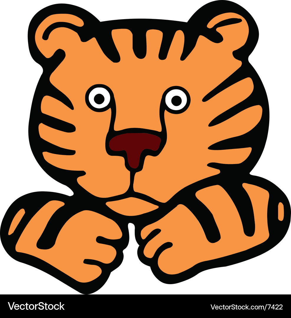 Tiger Royalty Free Vector Image - VectorStock