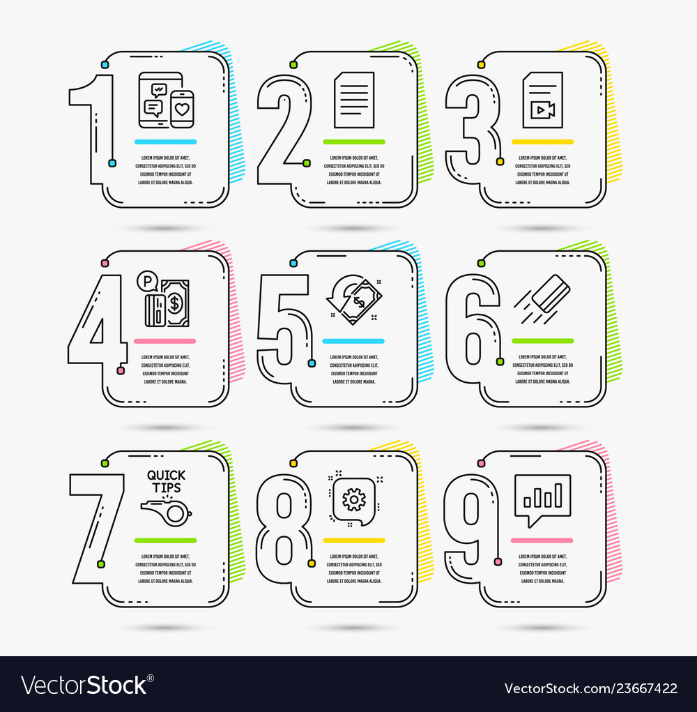 Tutorials & Finance Icons