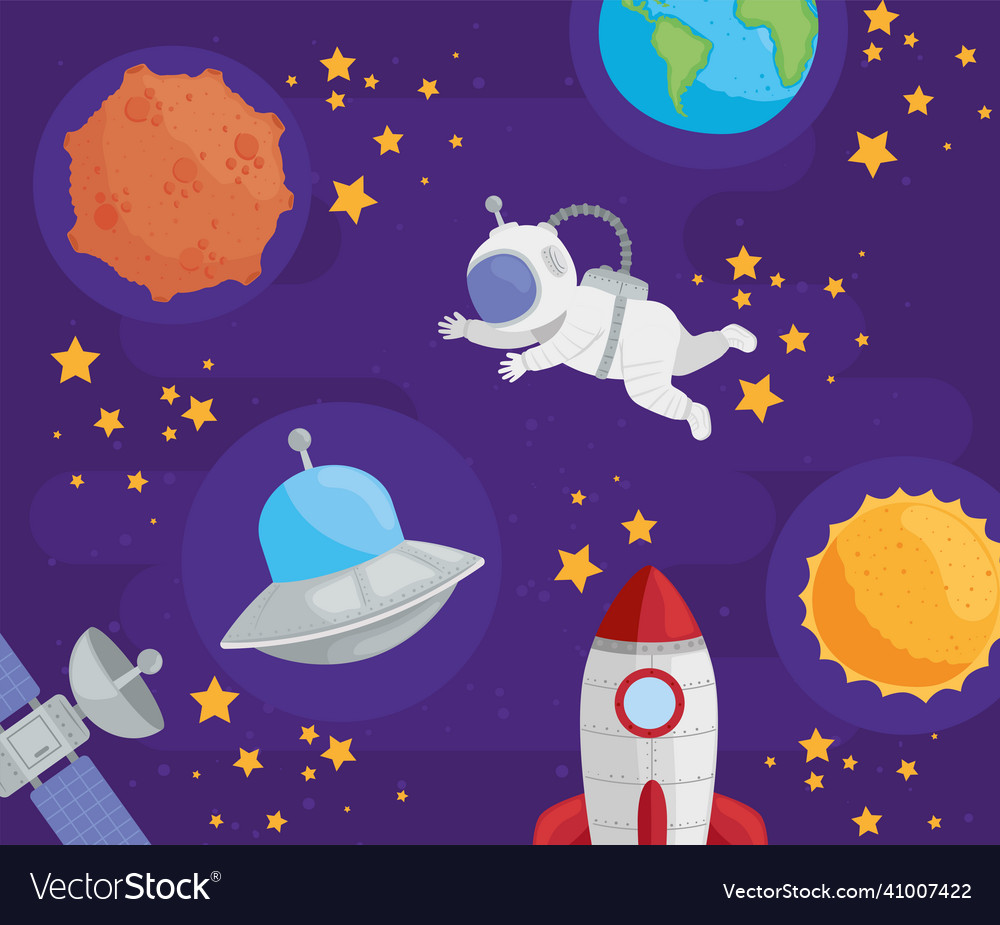 Universe and space pattern
