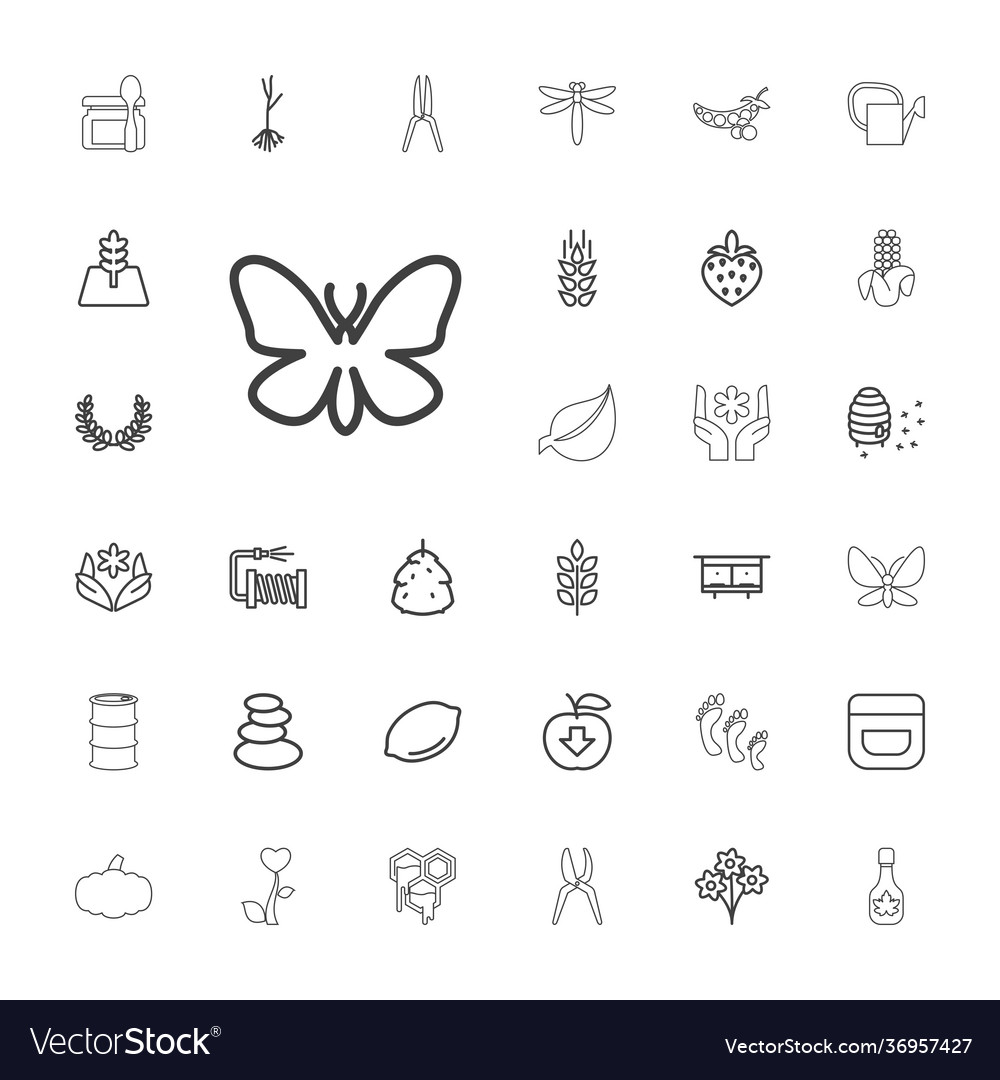 33 natural icons