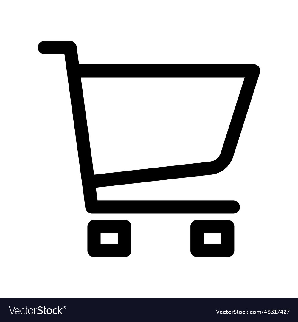 Cart icon Royalty Free Vector Image - VectorStock