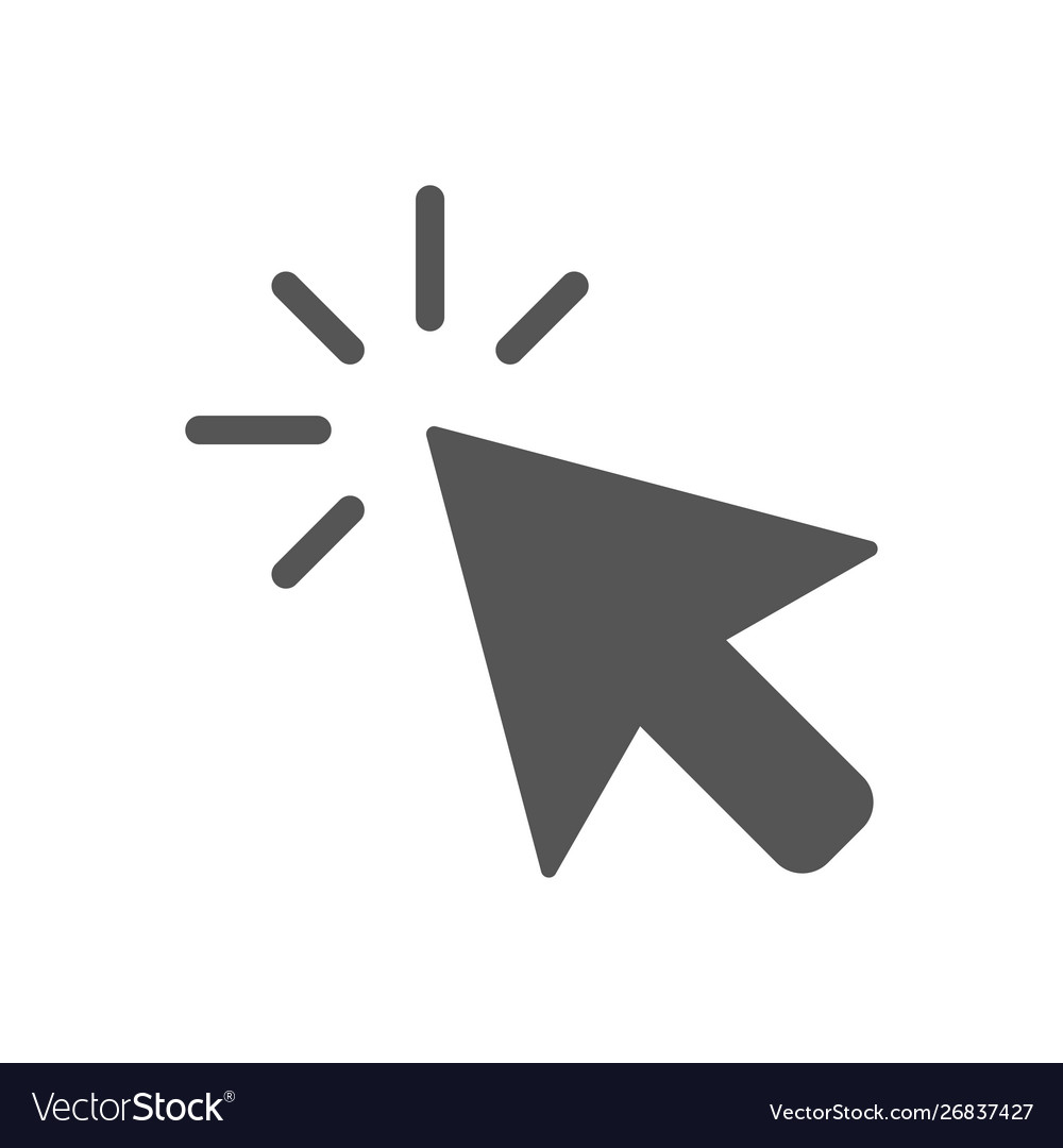 Mouse click Royalty Free Vector Image - VectorStock