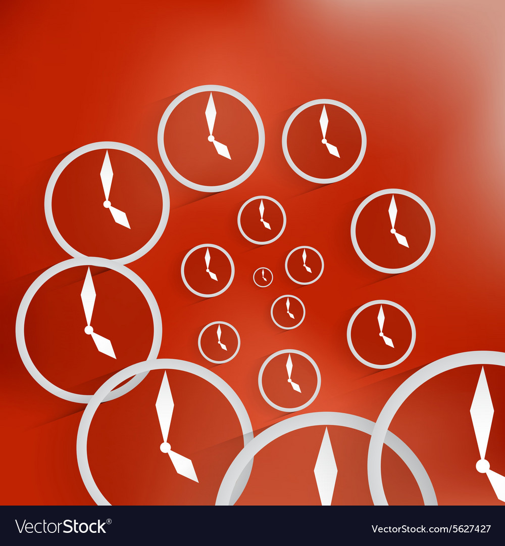 Clock icon background