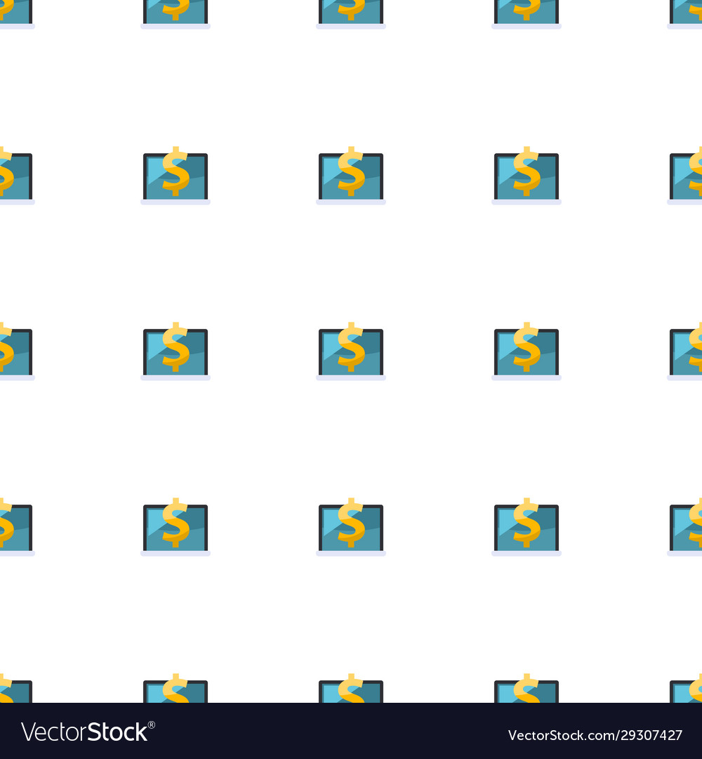 Computer-based training icon pattern seamless