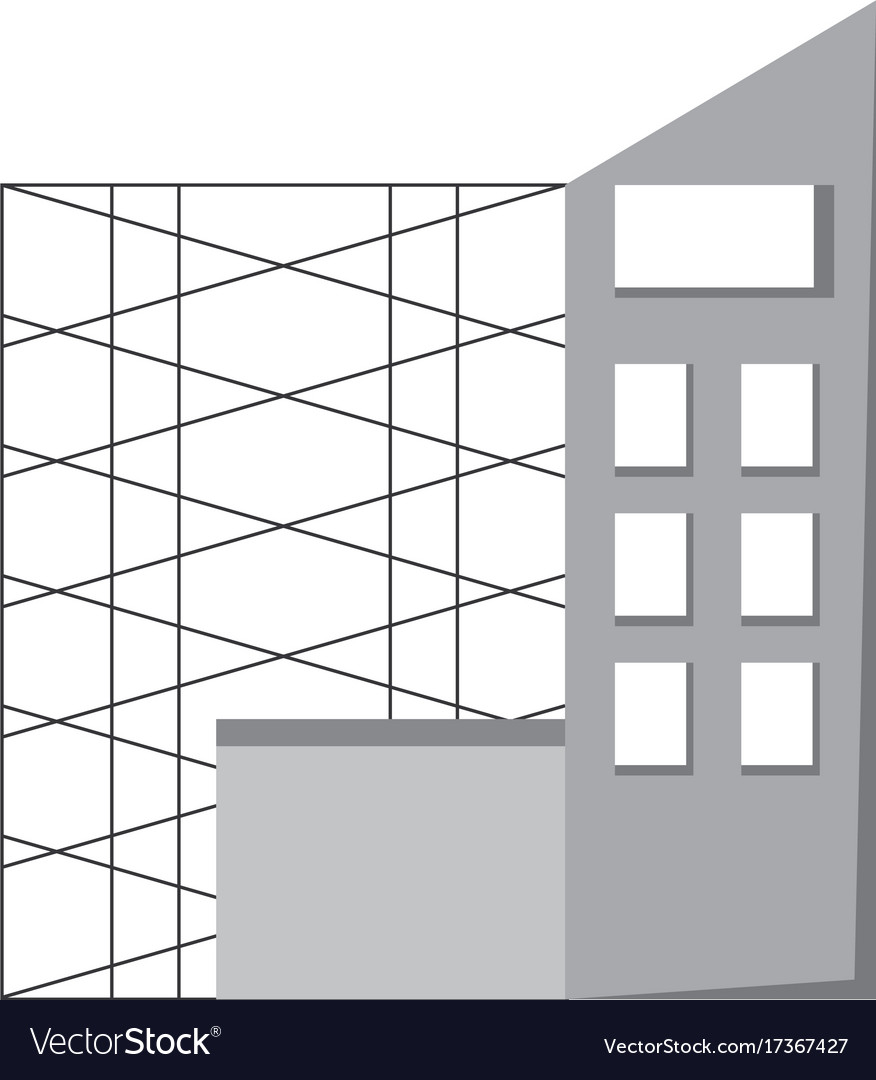 Scaffold and building