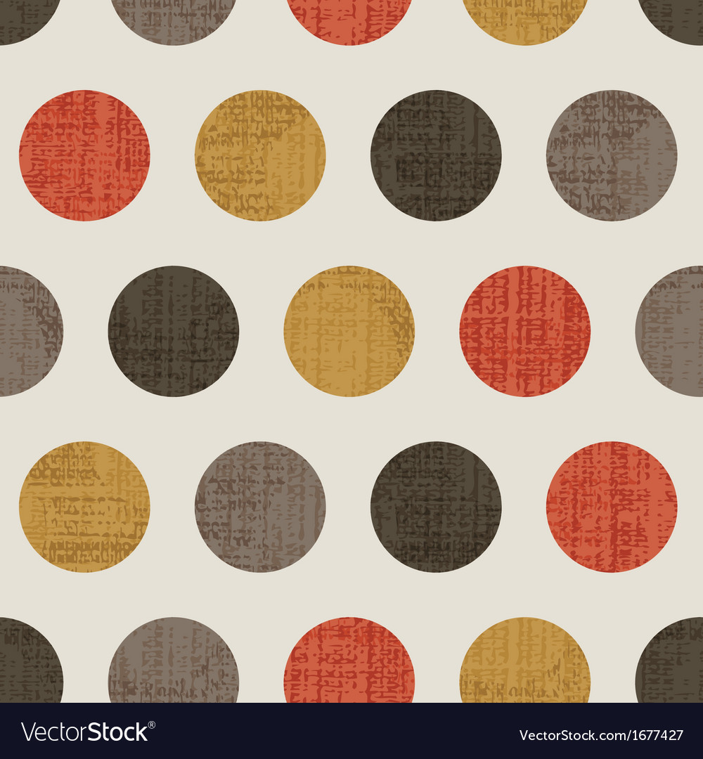 Vintage Polka Dot Pattern