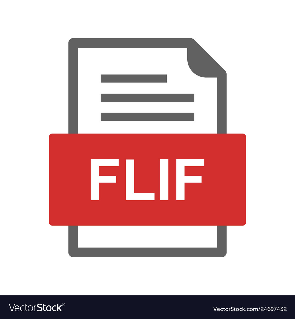 Flif file document icon