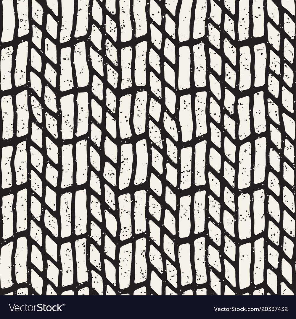 Hand drawn style seamless pattern abstract