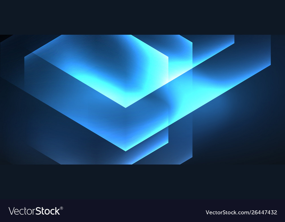 Neon shiny color lines background abstract vector image Neon shiny color lines background abstract