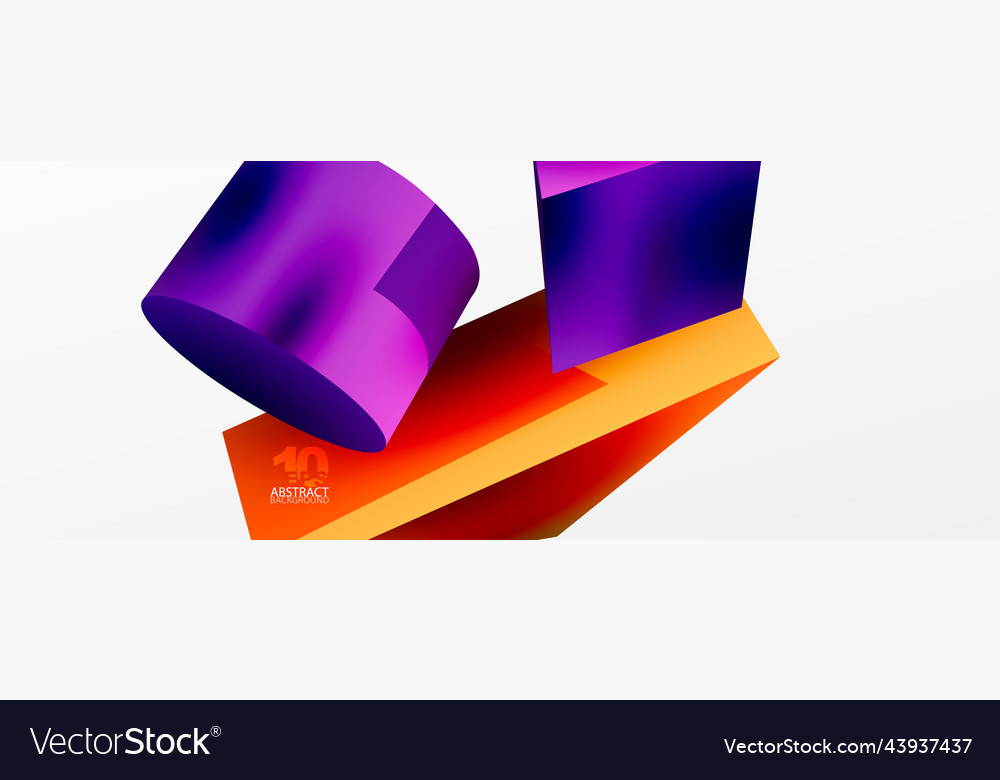 3d abstract background shapes triangle Vector Image 3d abstract background shapes triangle