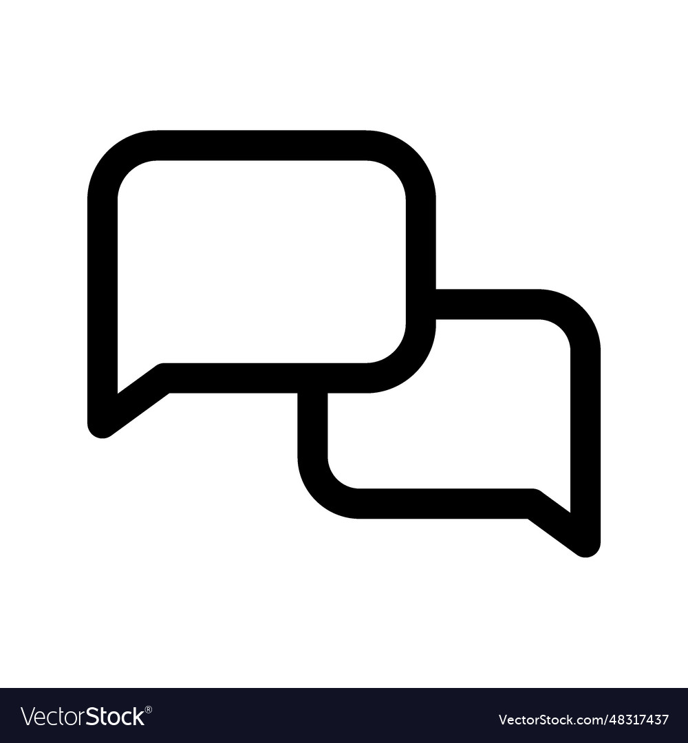 Message icon vector image Message icon