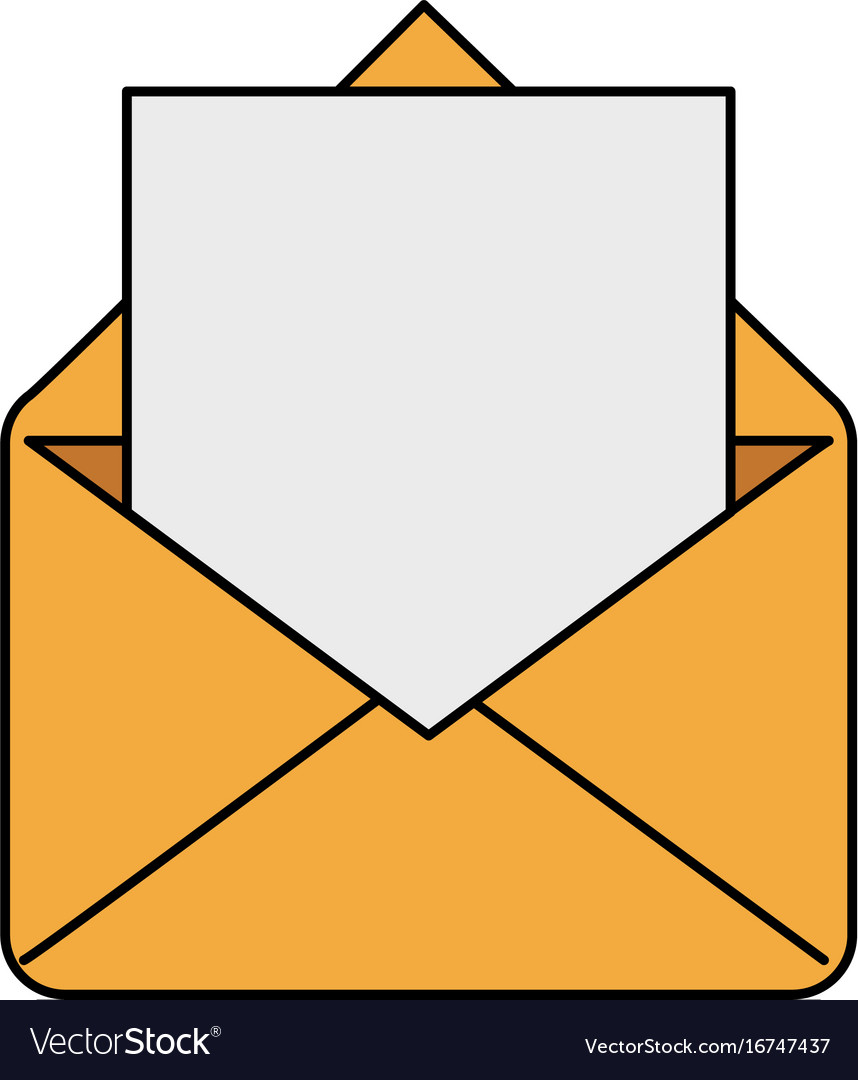 Open message envelope icon image