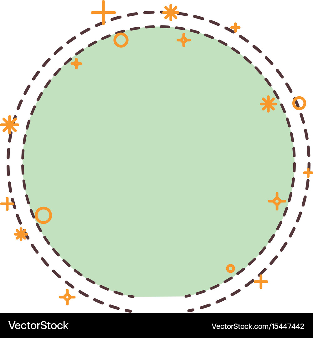 Circular frame icon Royalty Free Vector Image - VectorStock