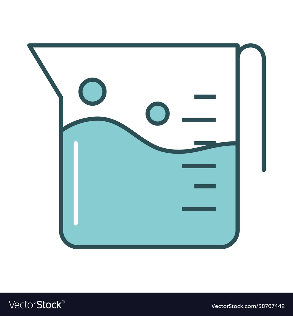 Liter water Royalty Free Vector Image - VectorStock