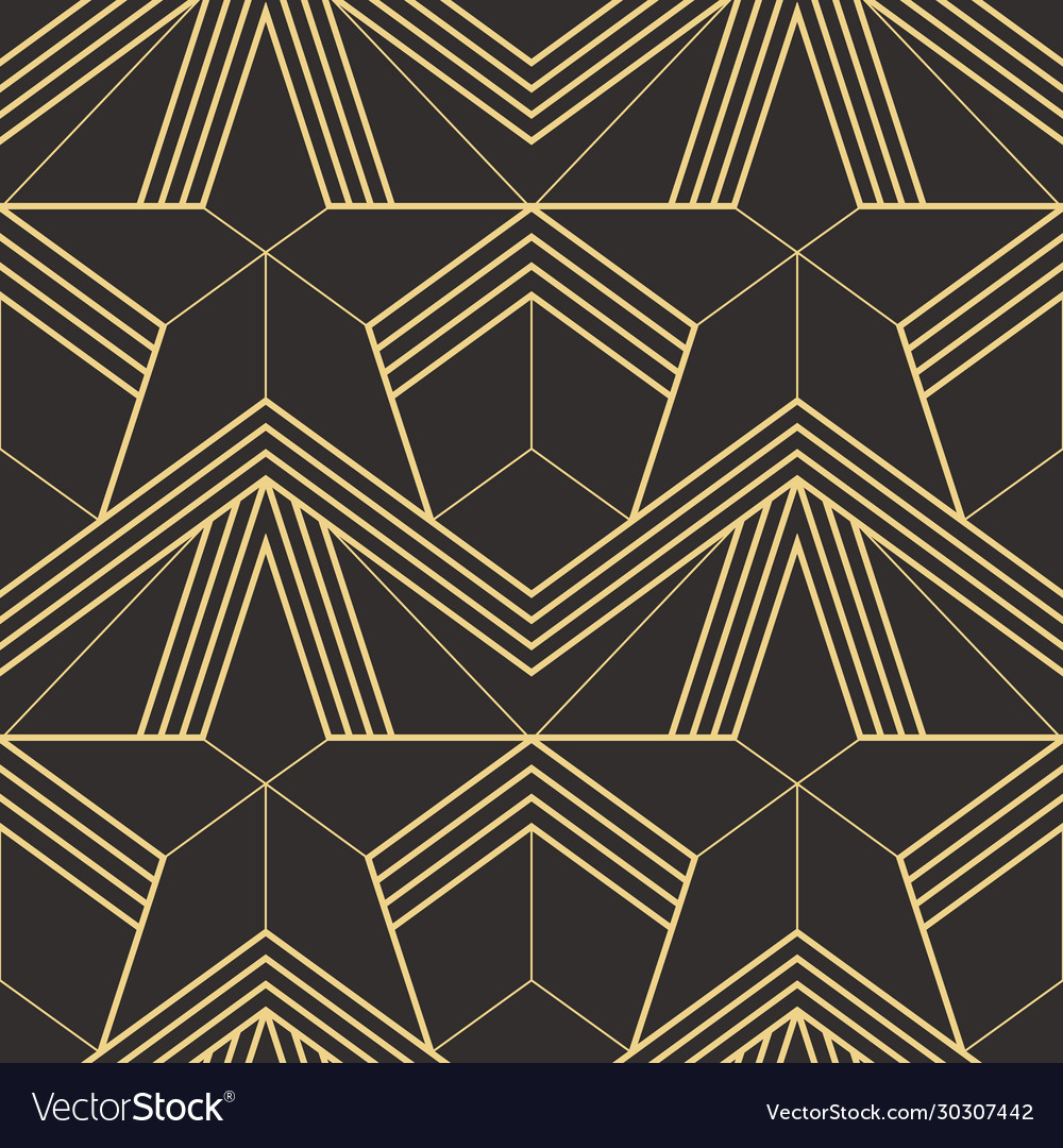 Template abstract art deco cc