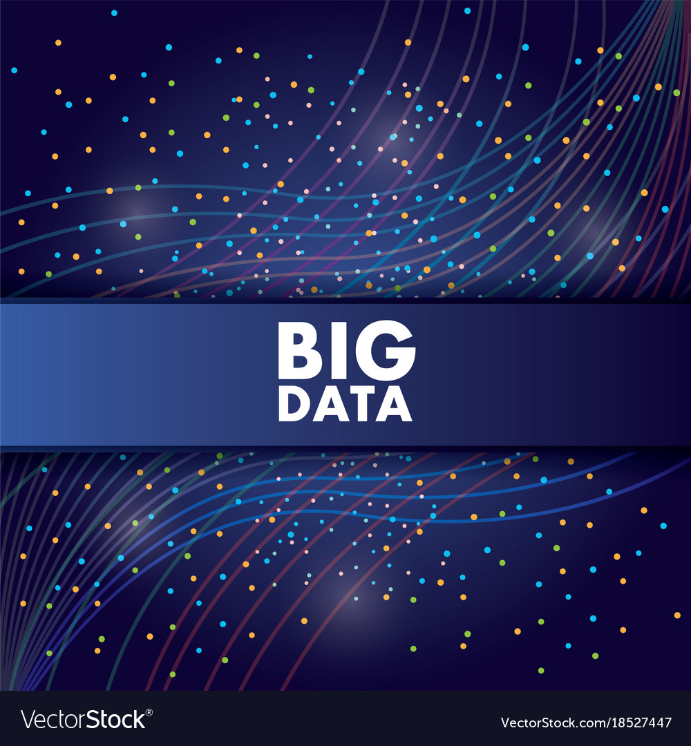 Big data structure center visualization