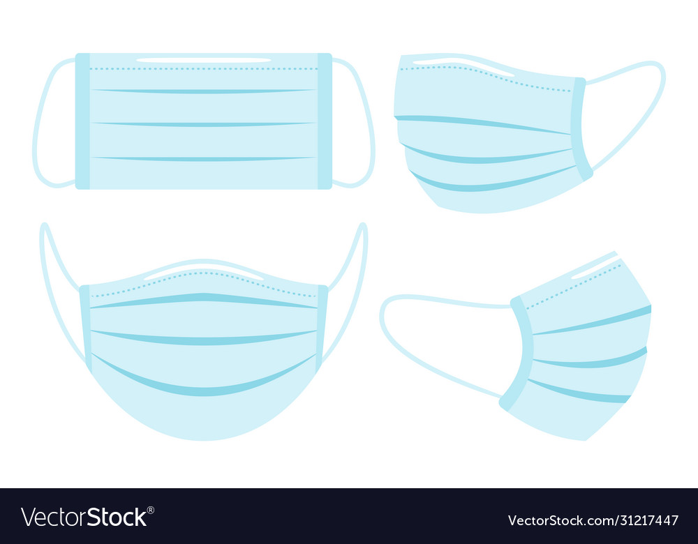 Medical face Royalty Free Image - VectorStock