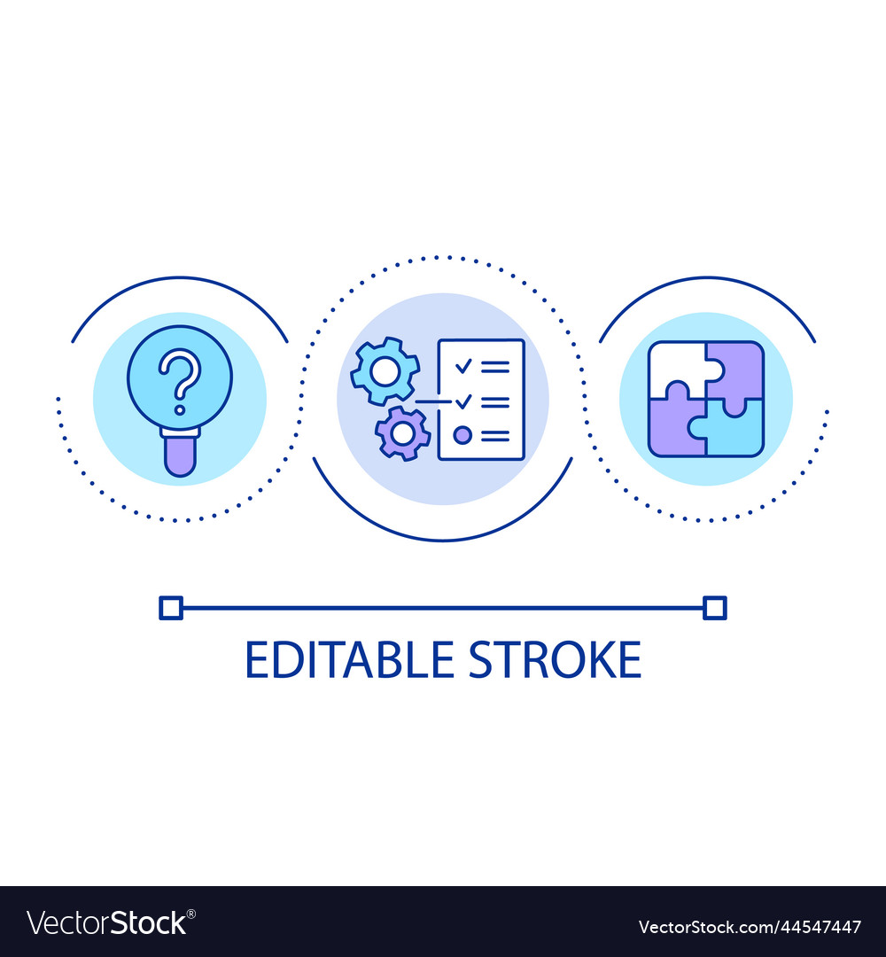 Strategy Loop Concept Icon