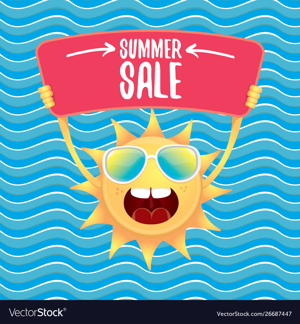 Summer sale poster or web banner