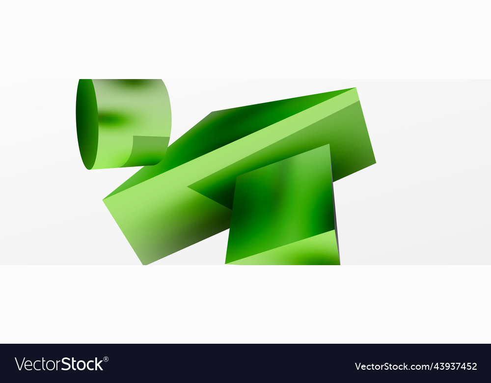 3d abstract background shapes triangle Vector Image 3d abstract background shapes triangle
