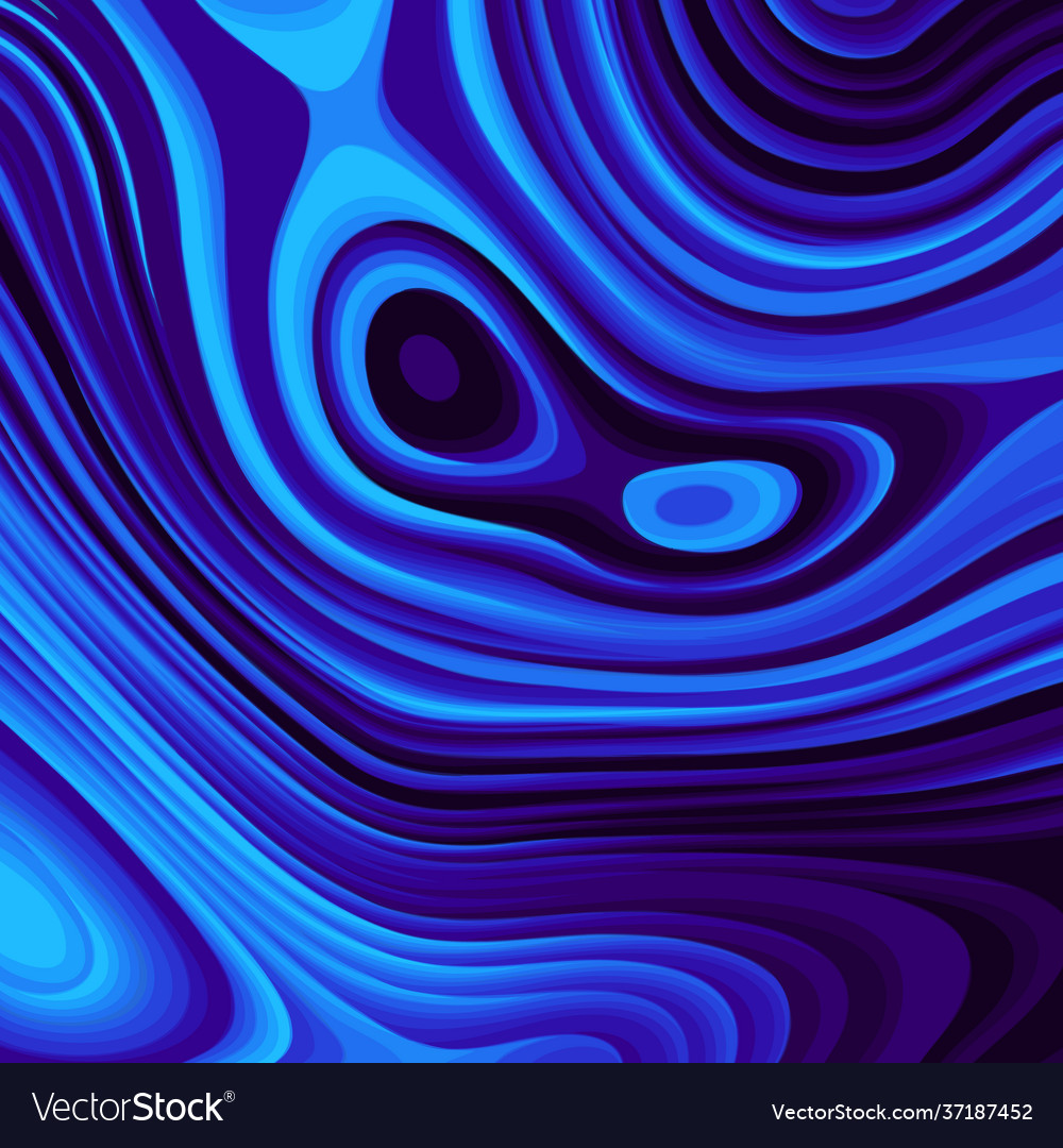 Abstract Geometric Wavy Pattern
