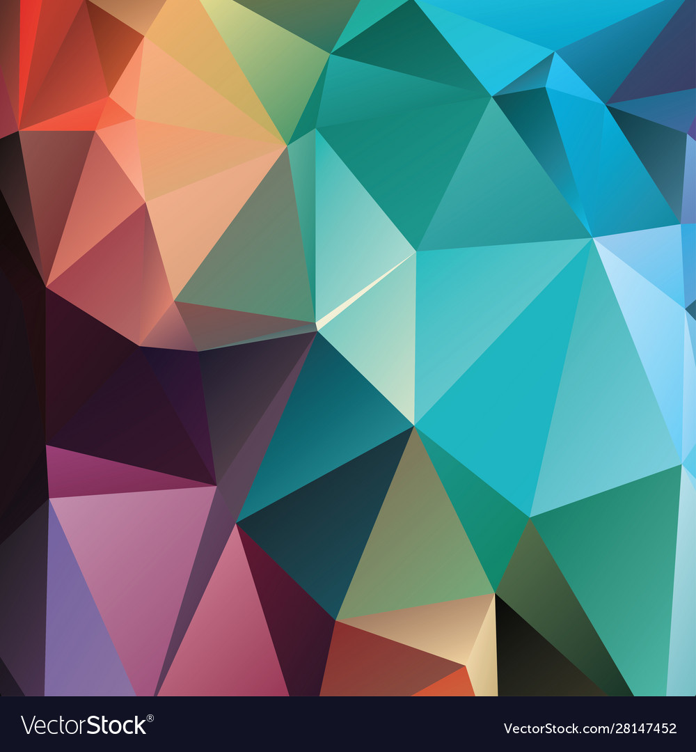 Abstract retro triangle background vector image Abstract retro triangle background