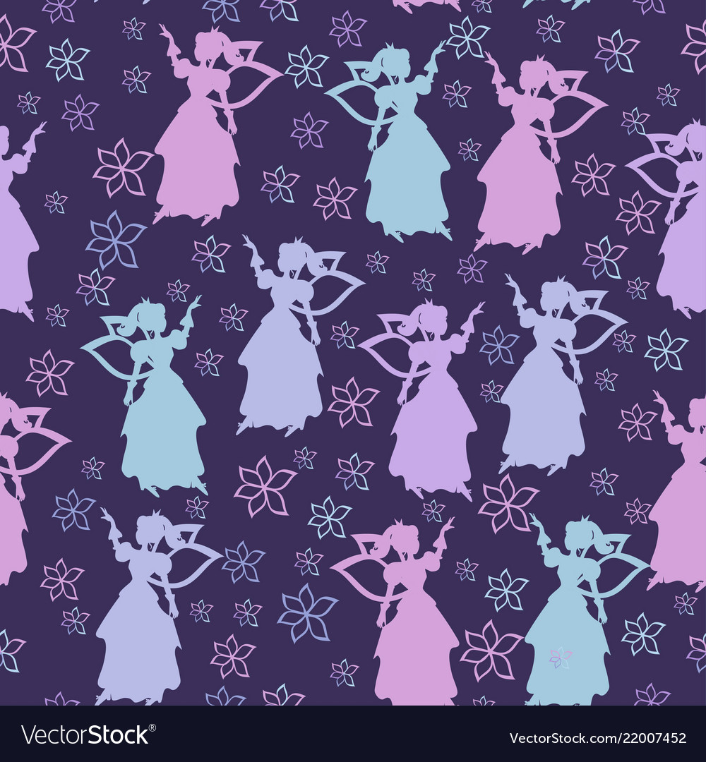 Background with fairy dancing