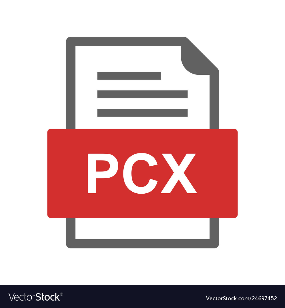 Pcx file document icon