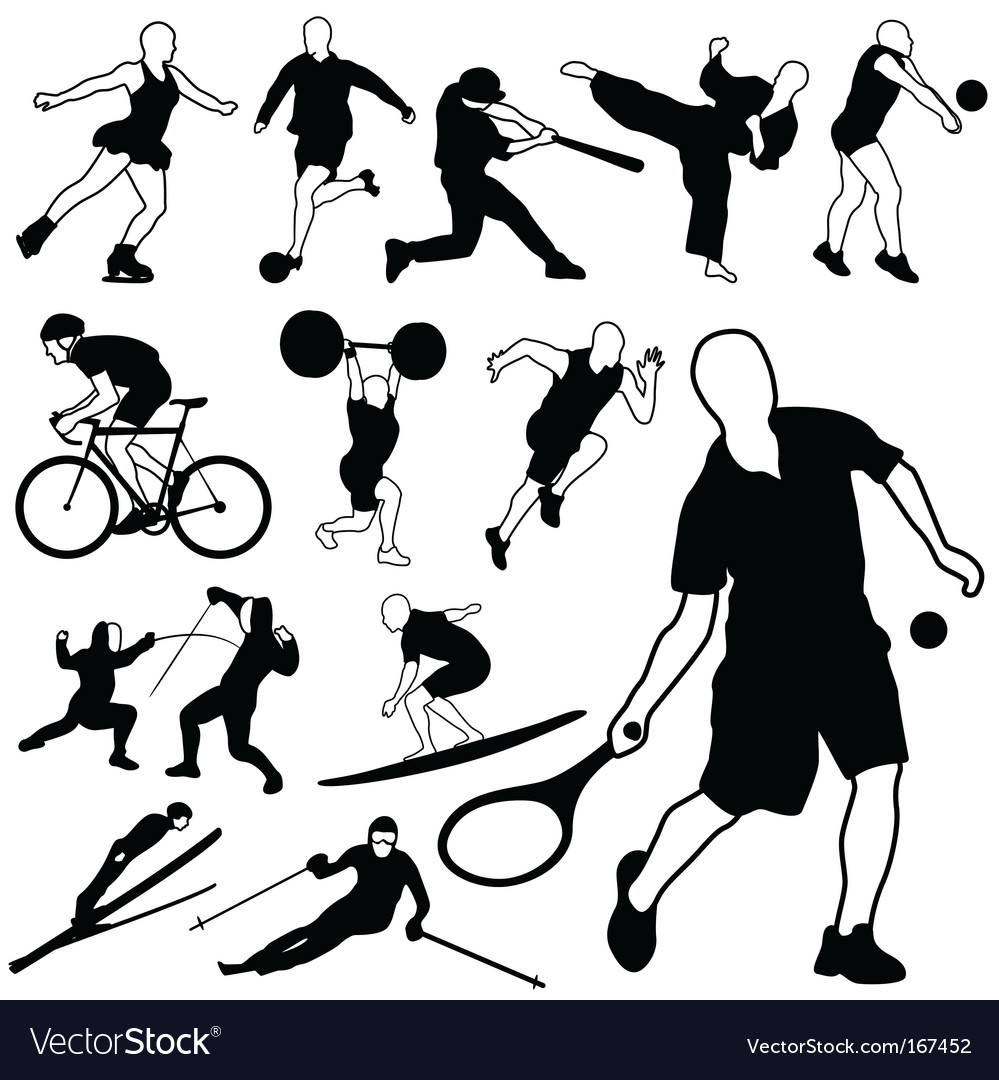 Sport icons set Royalty Free Vector Image - VectorStock