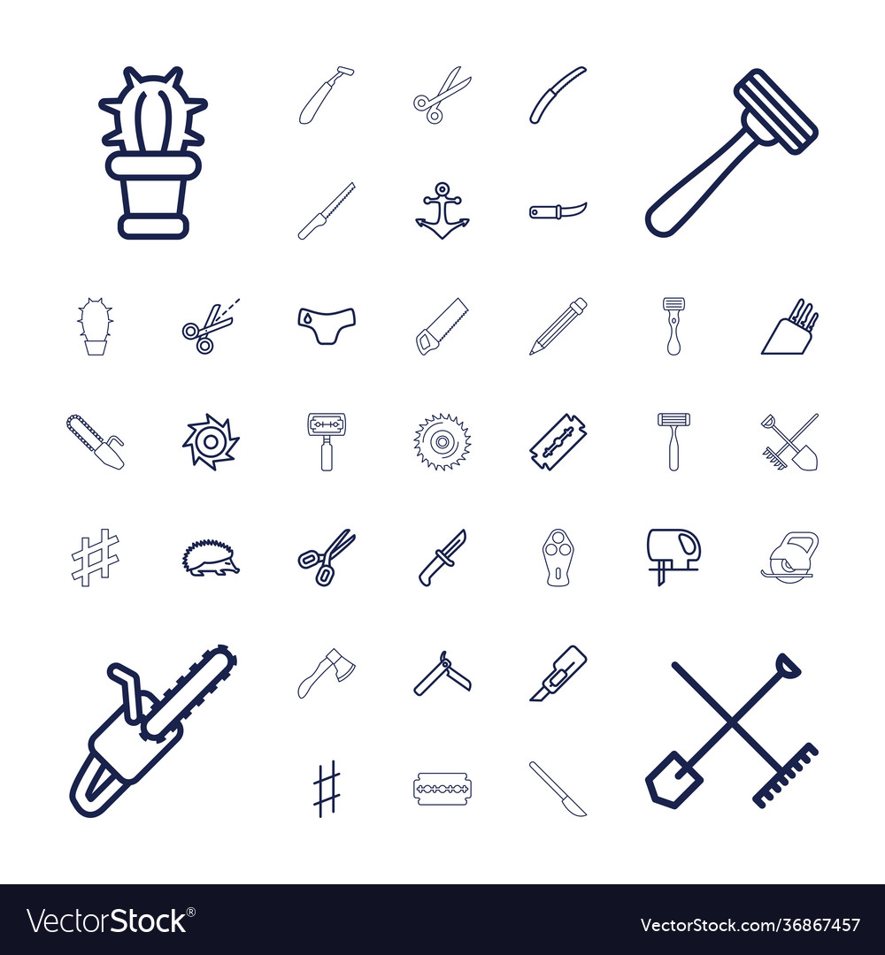 37 sharp icons