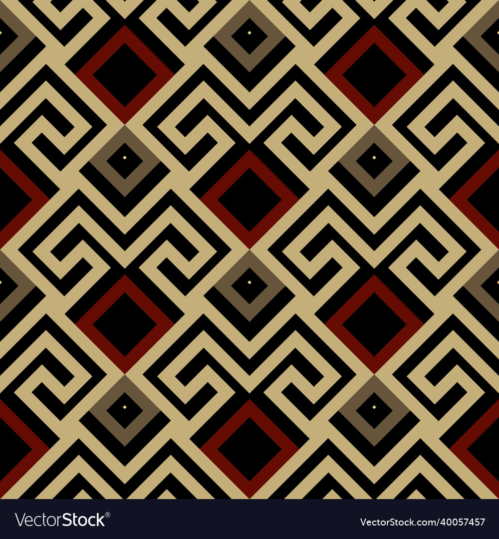 Colorful tribal ethnic seamless pattern