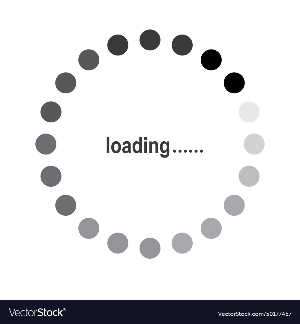 Loading icon Vector Image Loading icon