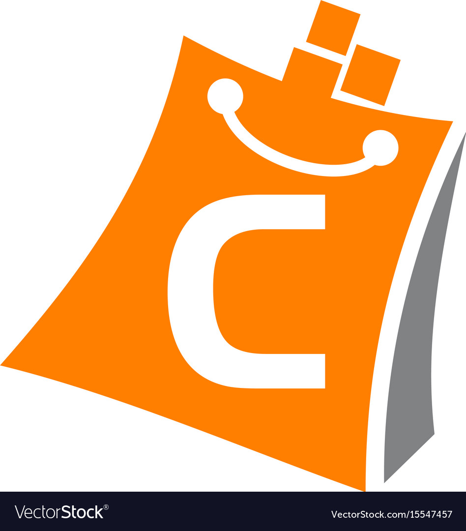 Online Shopping Initial C Icon