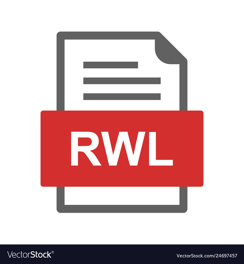 Rwl file document icon