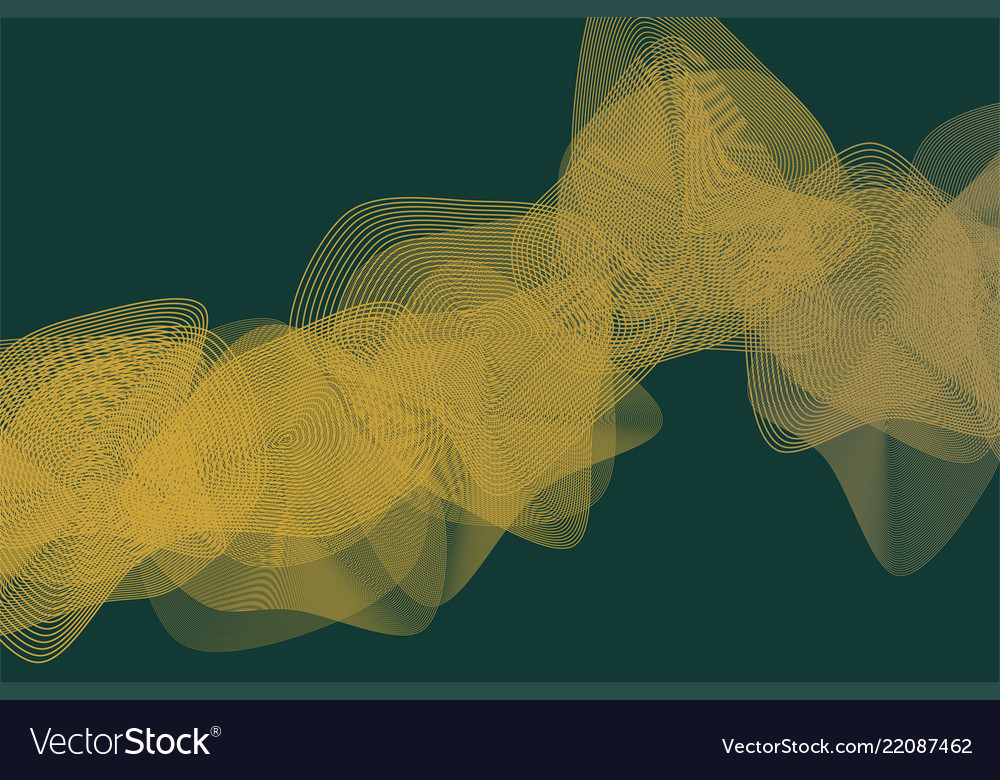 Abstract rounded shapes geometric pattern
