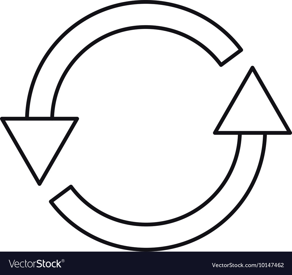 Circular Arrows Icon Set