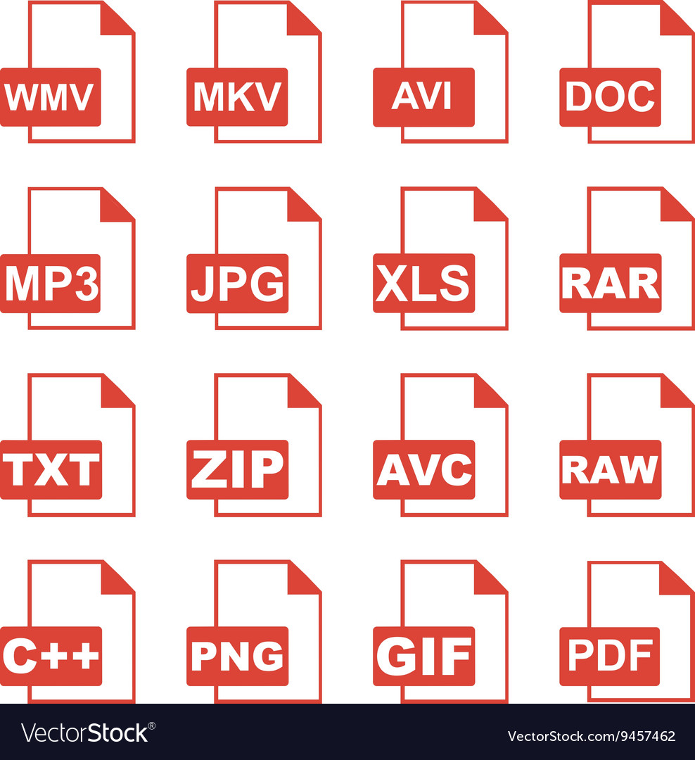 File icons concept for design