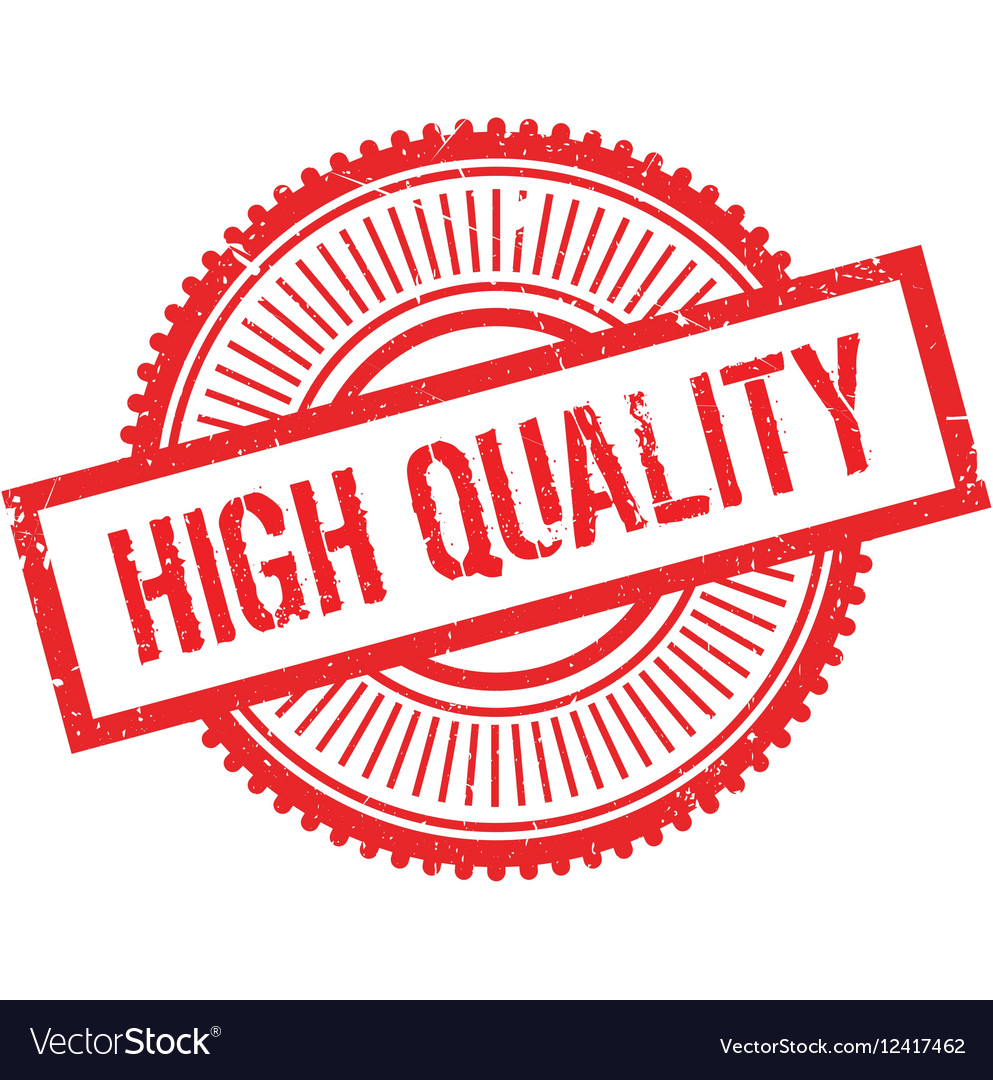 High quality stamp Royalty Free Vector Image VectorStock