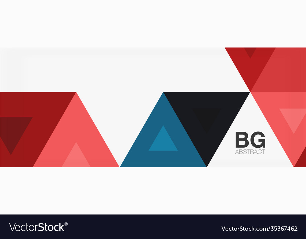 Mosaic triangle pattern abstract background Vector Image Mosaic triangle pattern abstract background