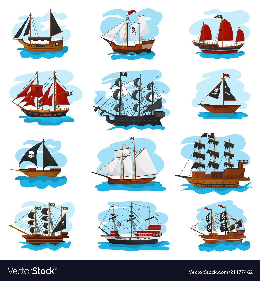 Pirate Ship Sailing Vessel