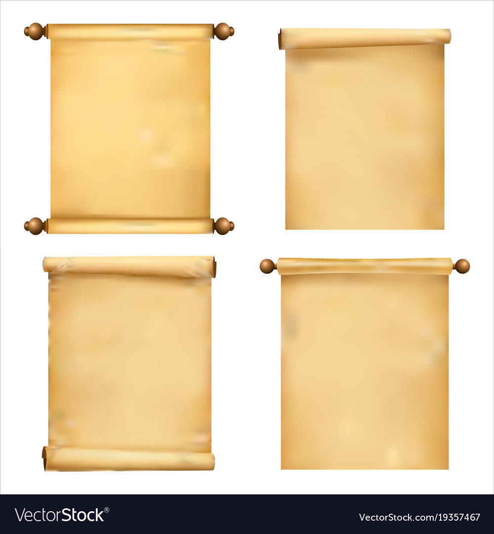 Ancient Papyrus Scrolls