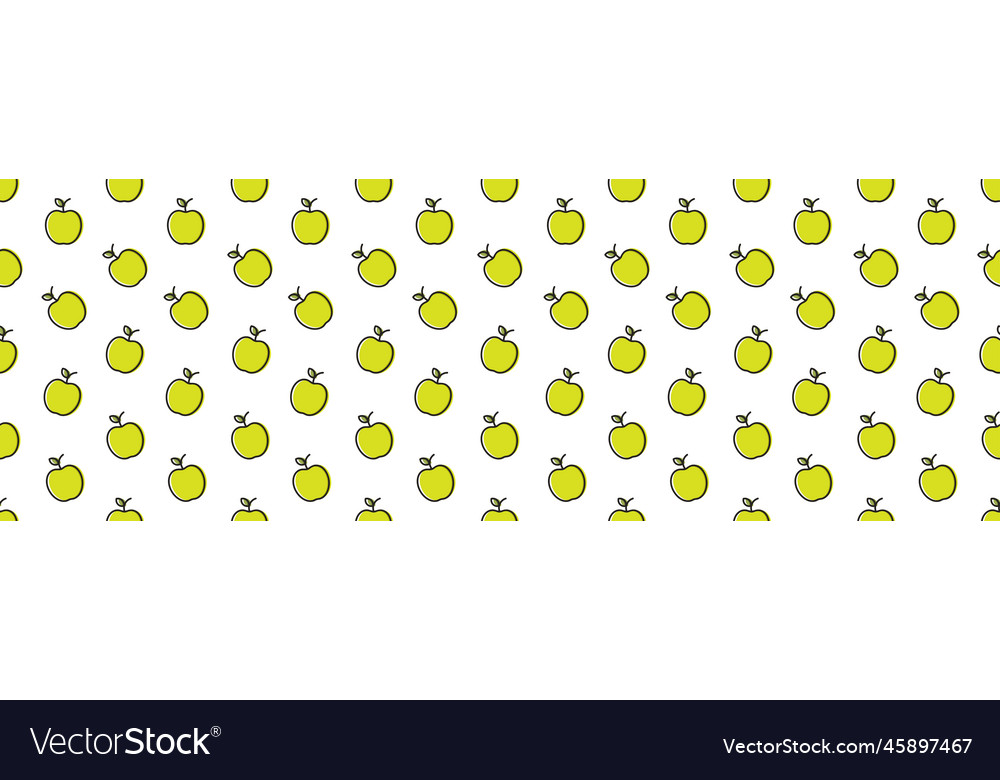 Apple Pattern Background